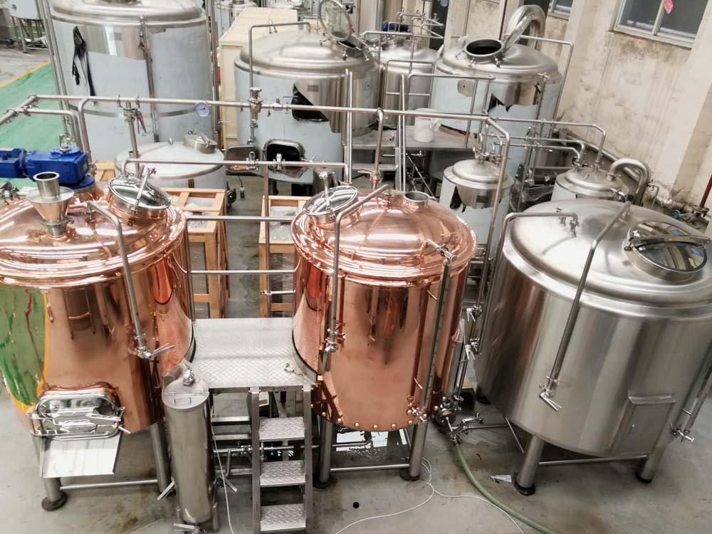 <b>7BBL Copper brewhouse</b>